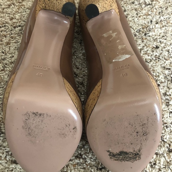 Women’s Gucci Patent Leather Heel - Picture 5 of 5